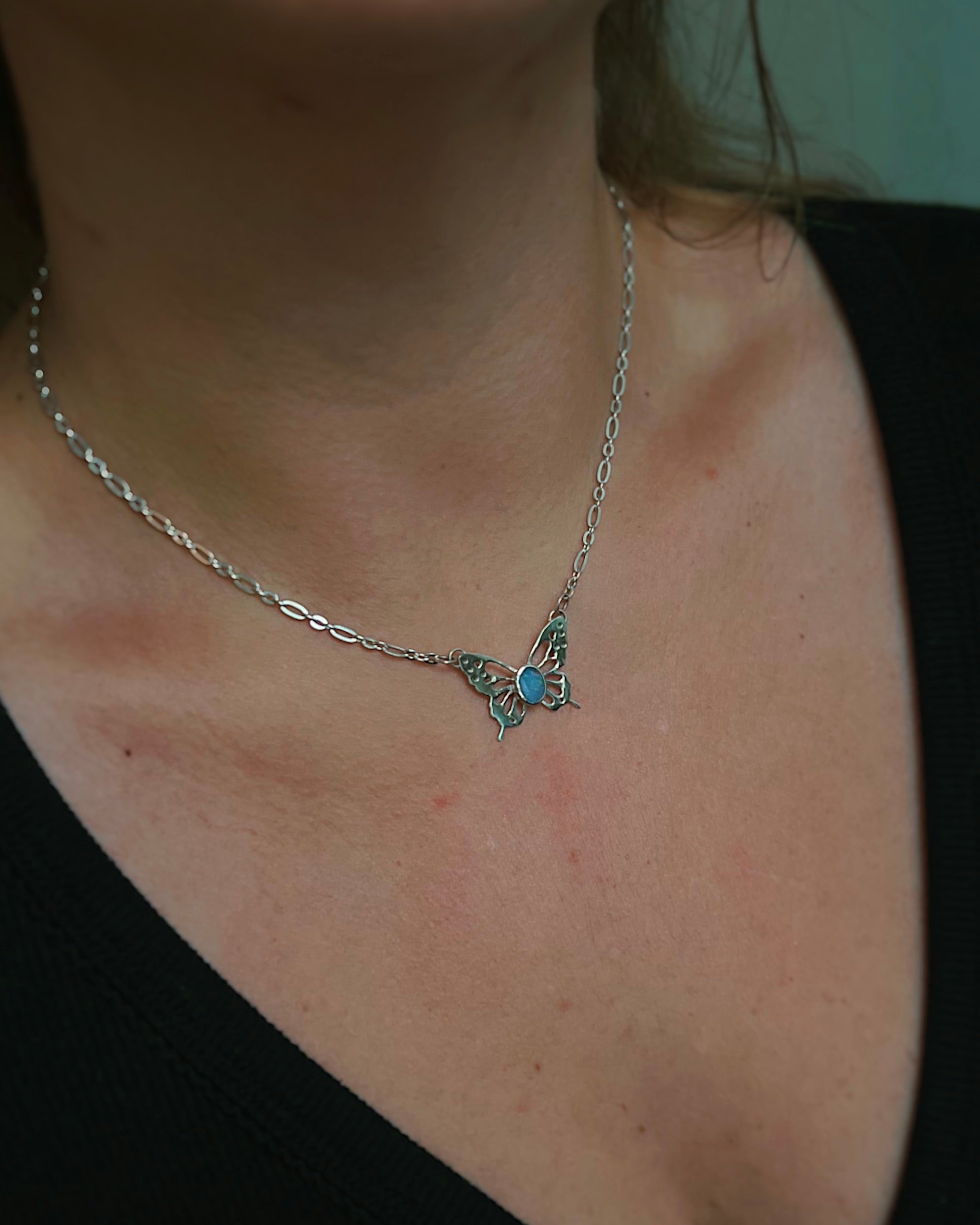 Petite Butterfly & Australian Opal