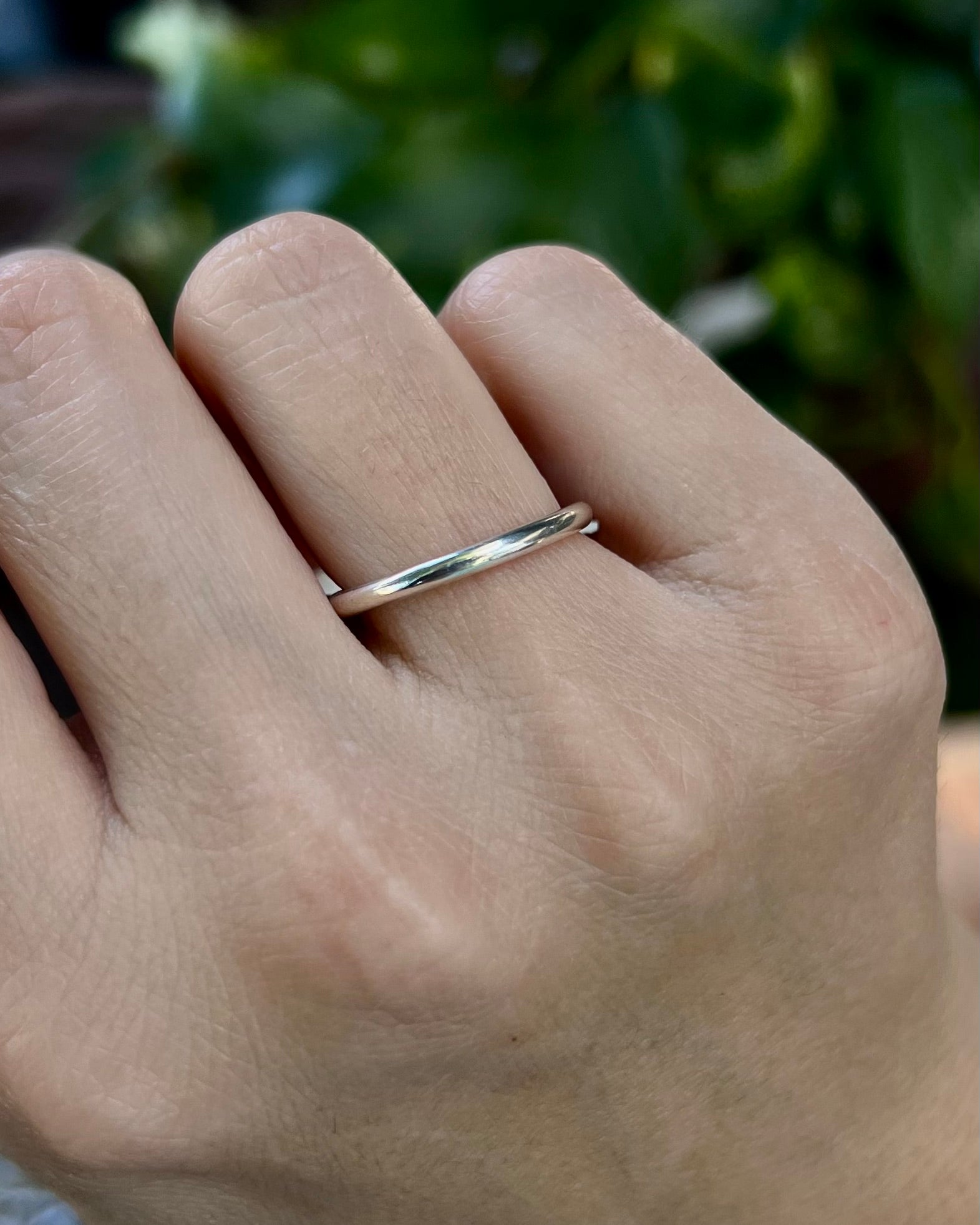 Silver Stacker Ring
