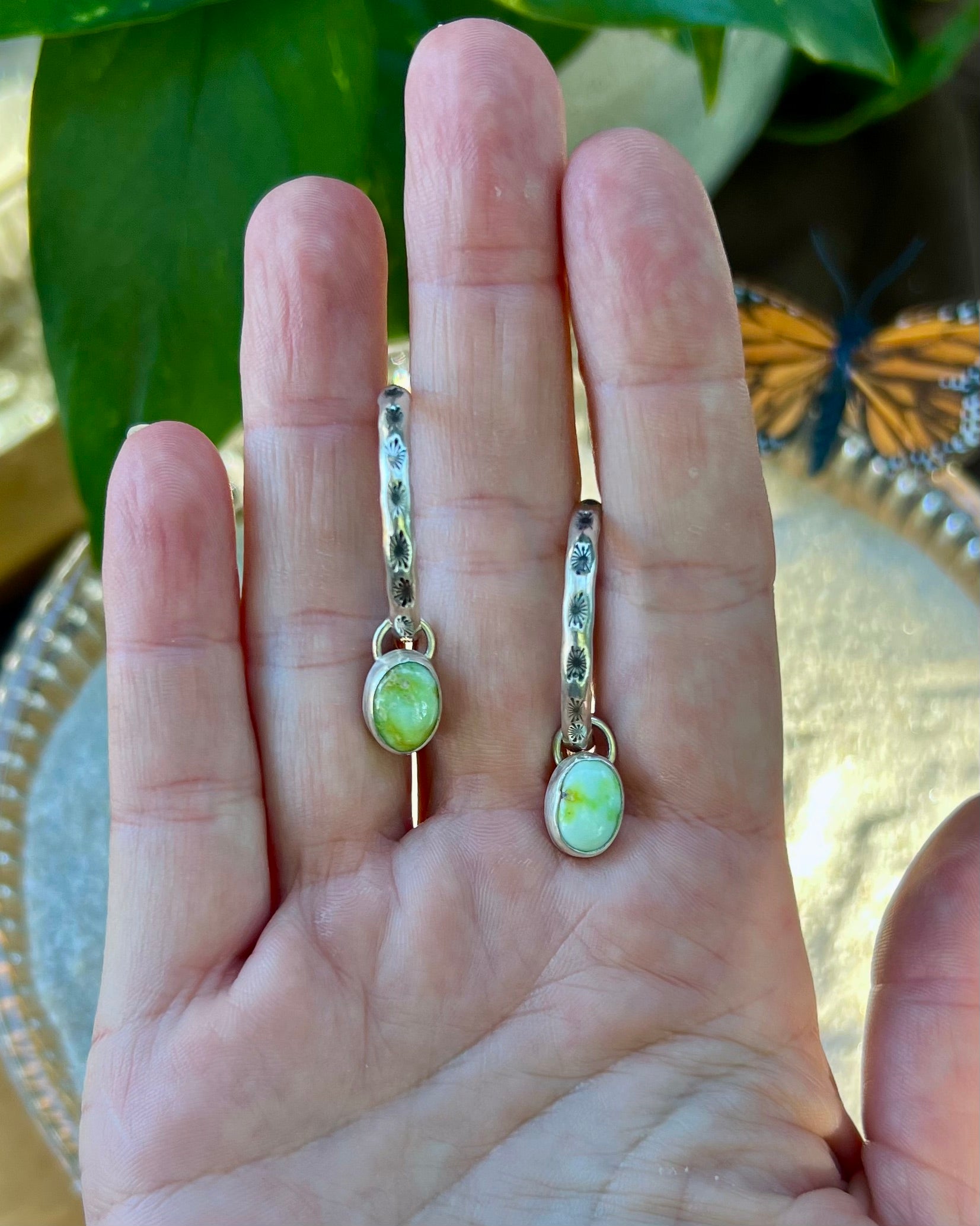 Palomino Charm Hoop Earrings