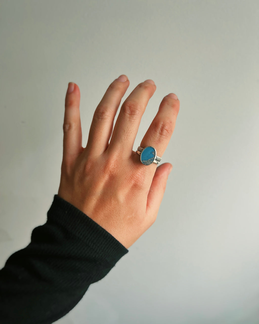 Leland Blue Double Band Ring