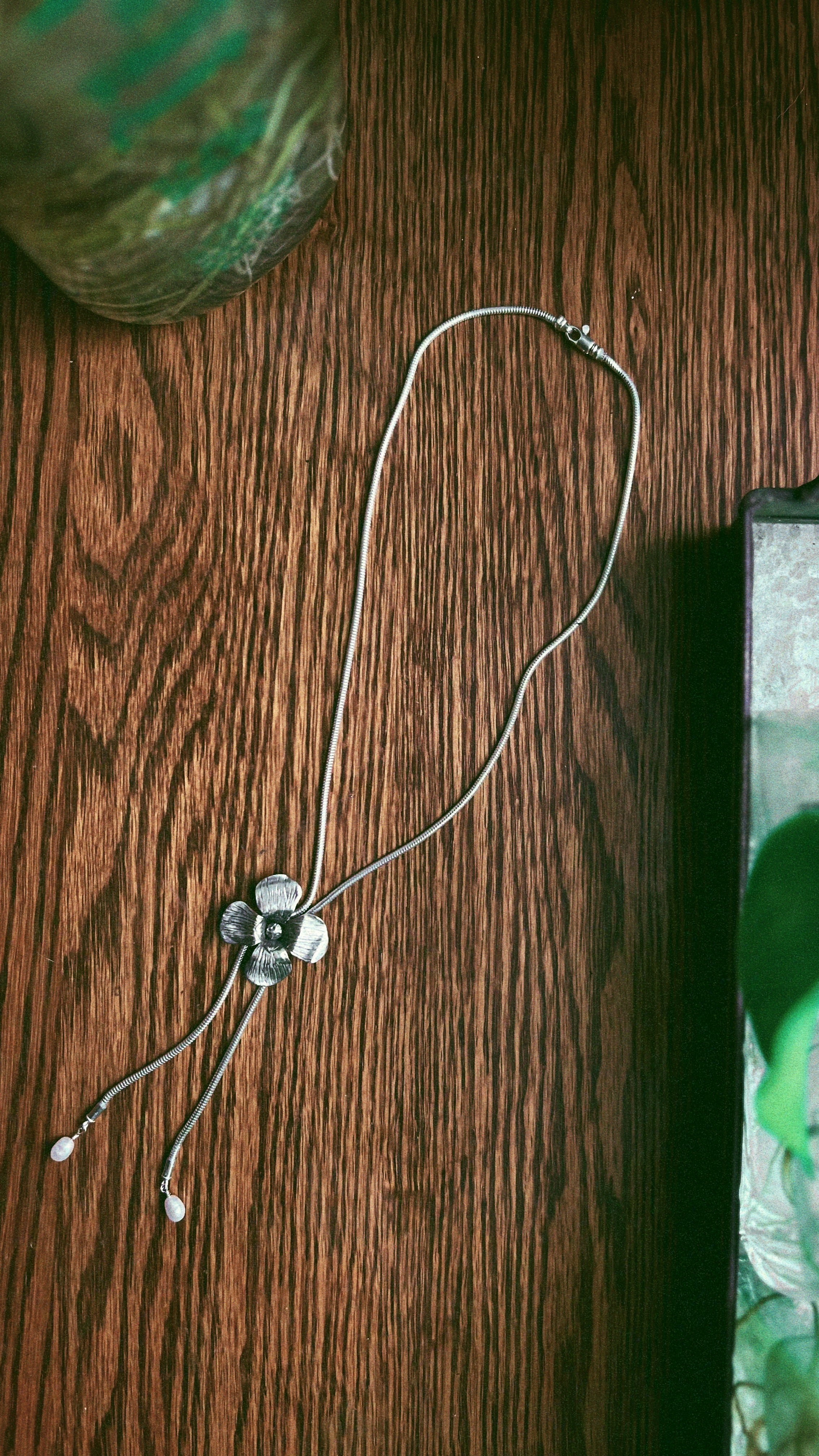 Periwinkle & Pearl Bolo