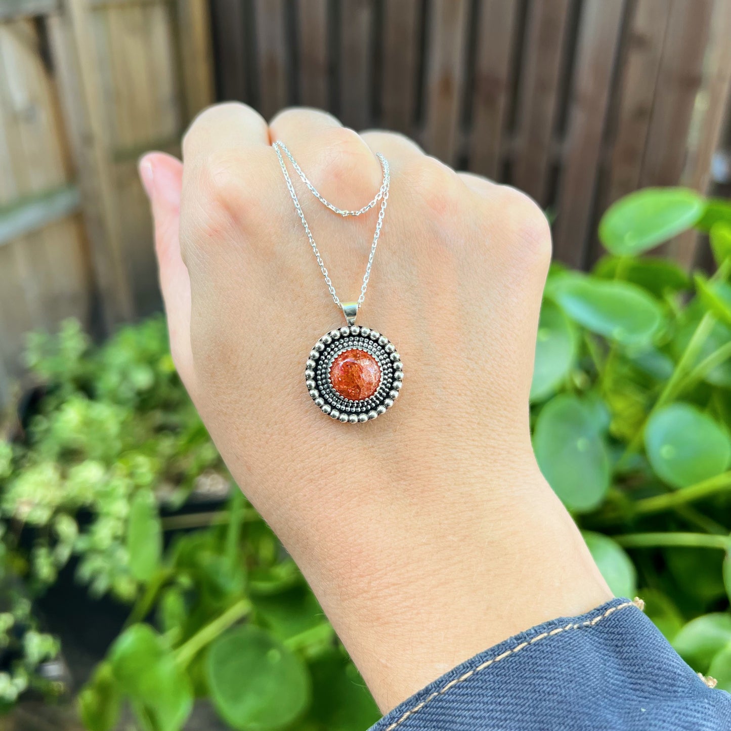 Sunkeeper - Sunstone Pendant