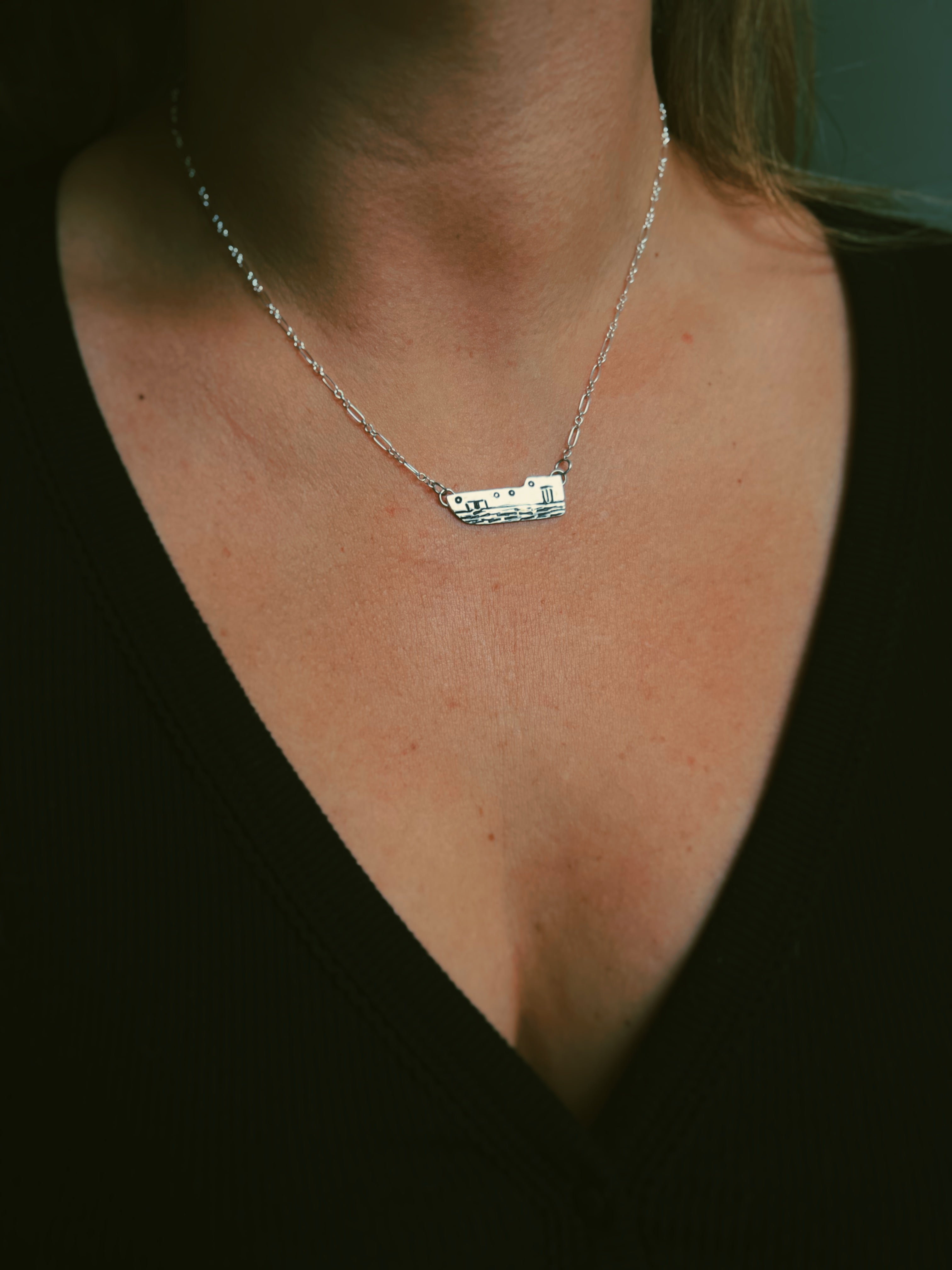 Tugboat Necklace (made to order)