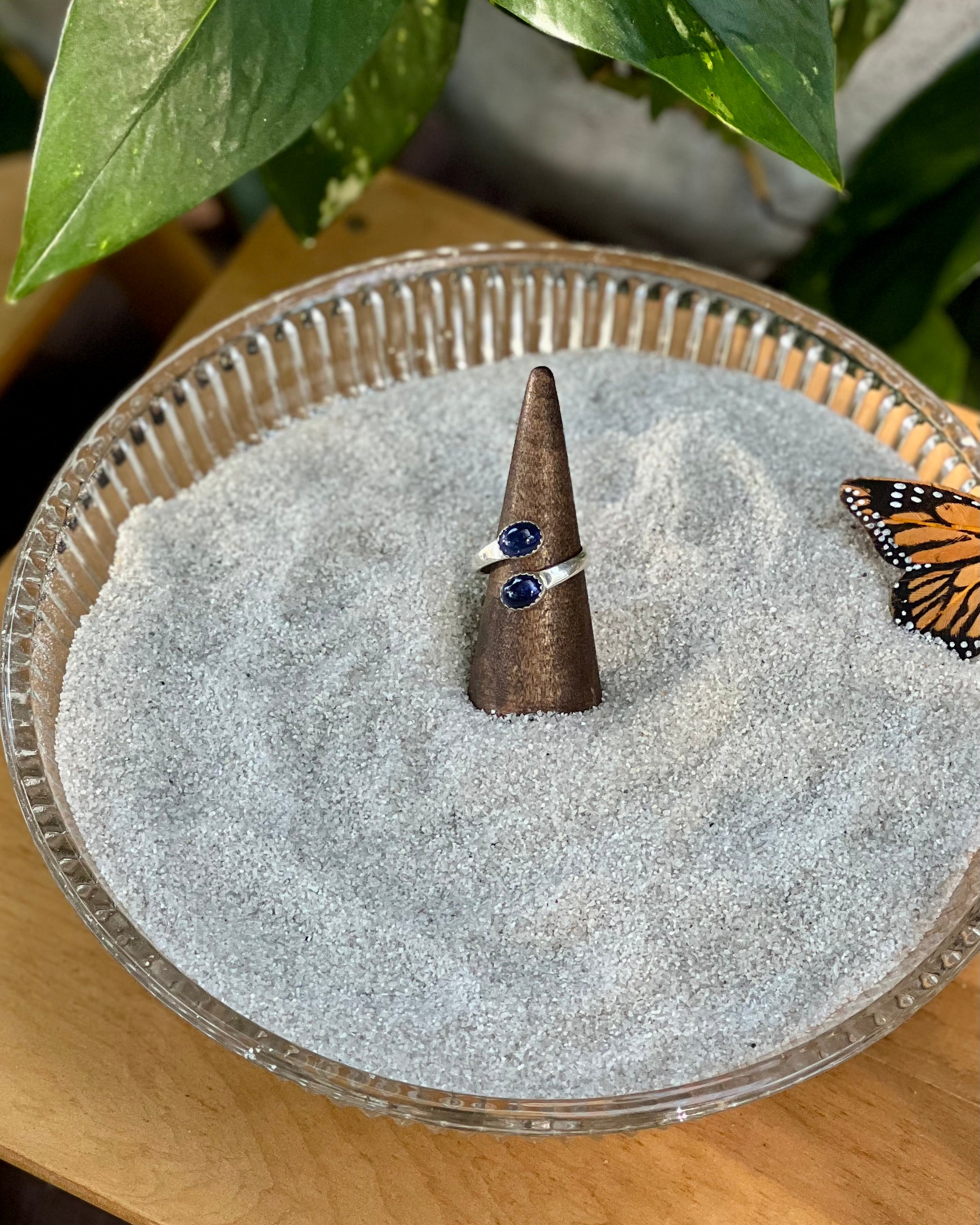 Iolite Twinlight Ring