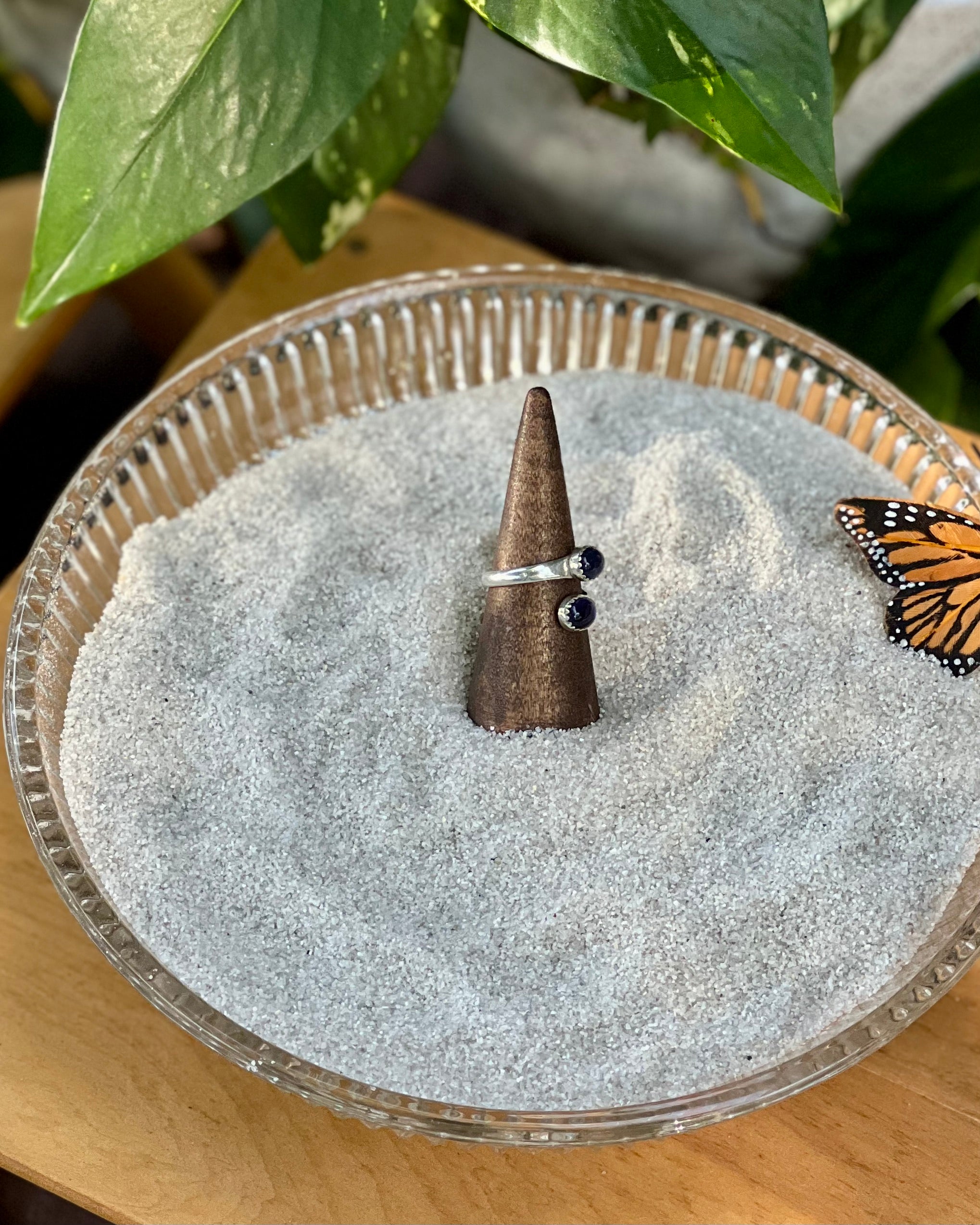 Iolite Twinlight Ring