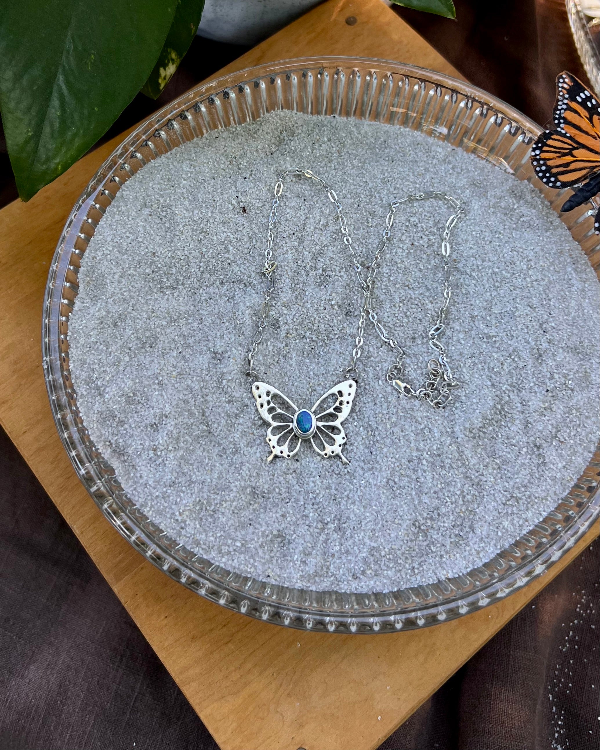Butterfly & Austrailian Opal