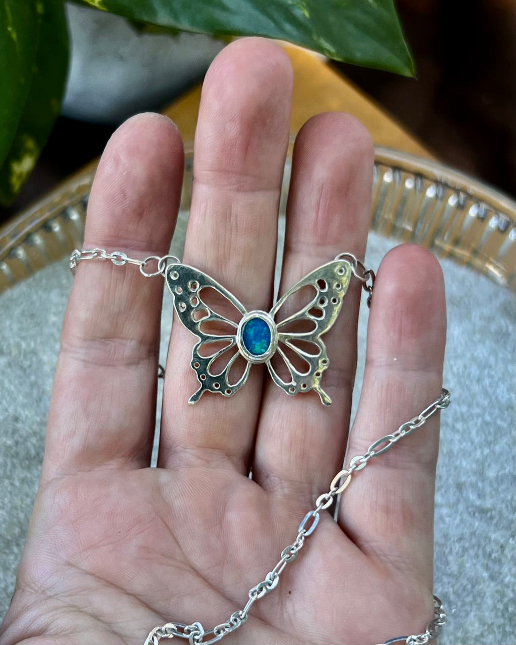 Butterfly & Austrailian Opal