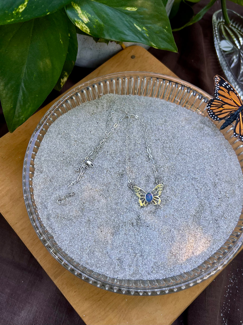 Petite Butterfly & Australian Opal
