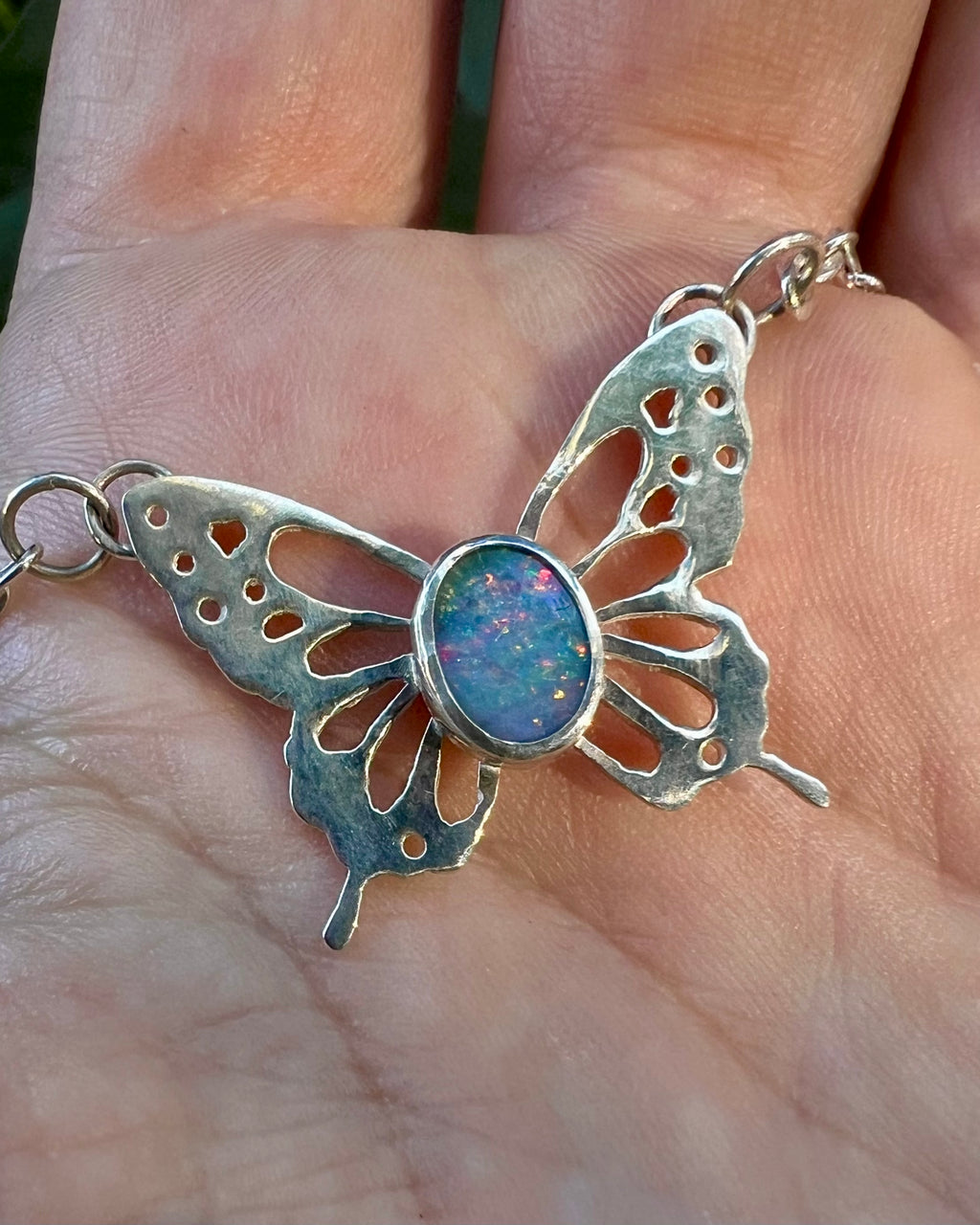 Petite Butterfly & Australian Opal