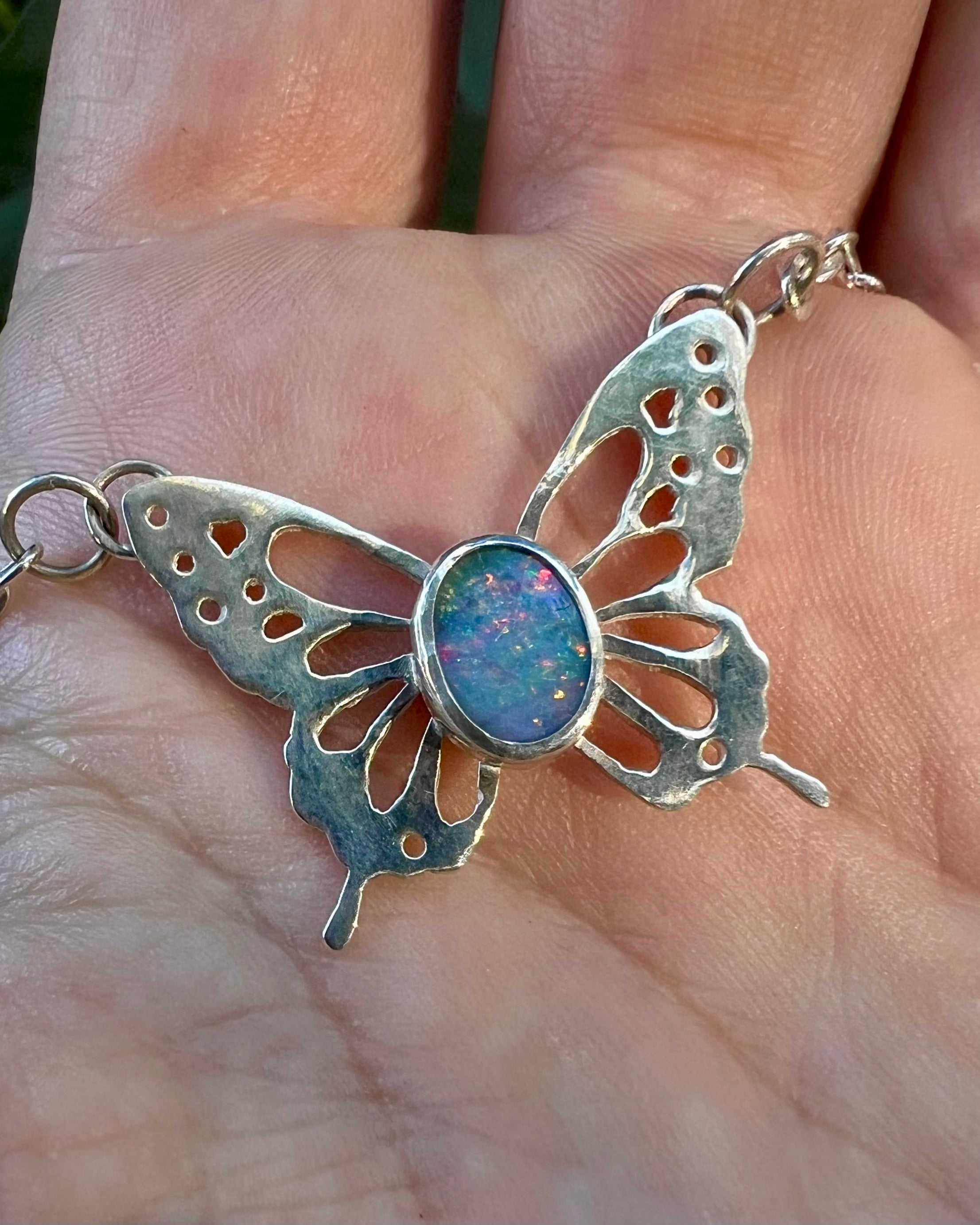 Petite Butterfly & Australian Opal