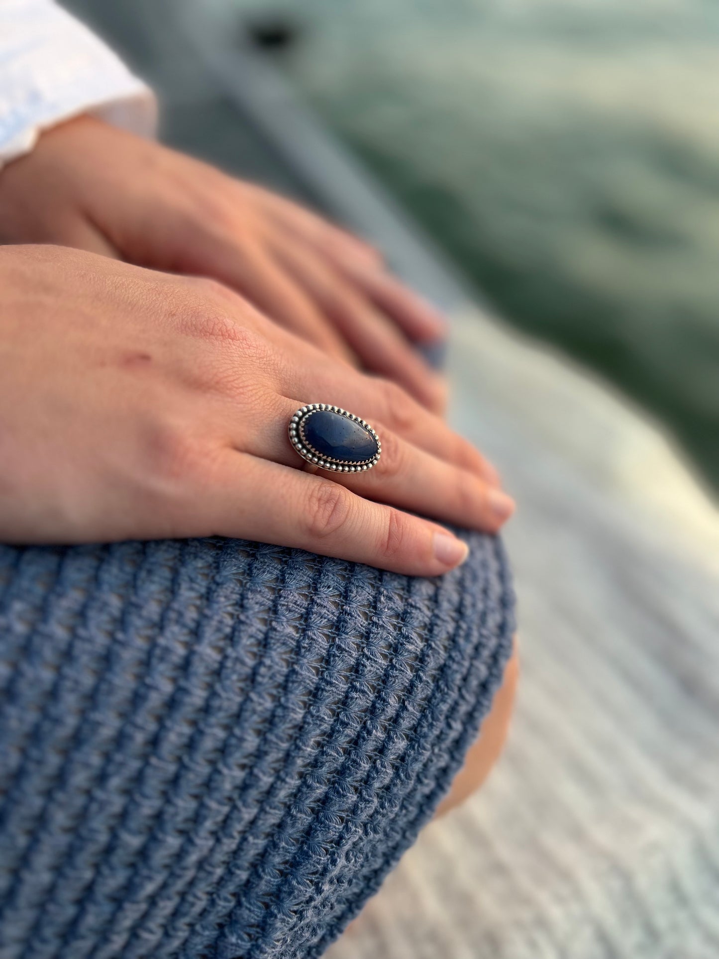 Leland Blue Stone Ring